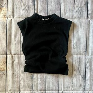 ▪️Black Ruched Tank Top▪️